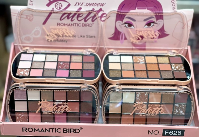 💄پخش عمده آرایشی بهداشتی تٌکتَم 133: ⚜#سایه#رمانتیک⚜ROMANTIC BIRD626🌸سایه چشم 🌟18 رنگ🎀 دارای شاین و مات ✨رنگهای نود🎀پیگمنت بالا 💶قیمت ؟؟؟💬 ID سفارش👇👨🏼💻 @pvt