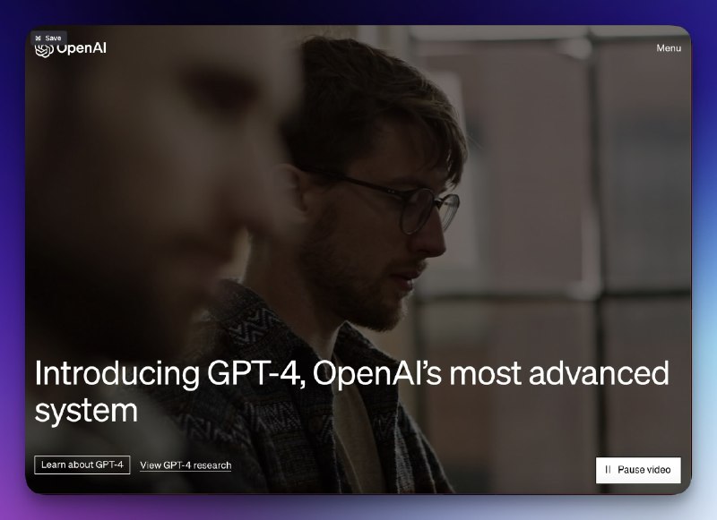 GPT-4 来了！OpenAI 还给出个 6个使用 GPT-4 的案例（翻译由ChatGPT完成，我有微弱修订），分别是：1、Duolingo | GPT-4改进了Duolingo上的对话