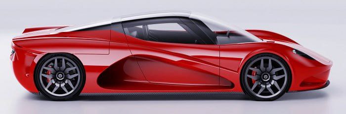 Этот гиперкар Velozzi стоимостью $3 млн. оснащается формульным мотором V12 мощностью 1000 л.с. и 6-с 3