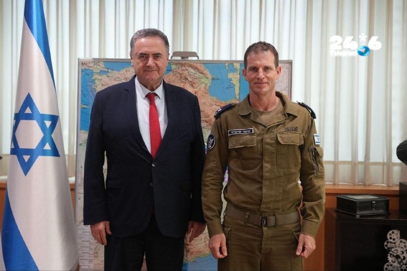 🇮🇱 קאץ קיימ פגישה עבודה עם מפקד חיל האוויר. שר הביטחון ישראל קאץ קיימ פגישת עבודה עם מפקד חיל האוויר, אלו…
