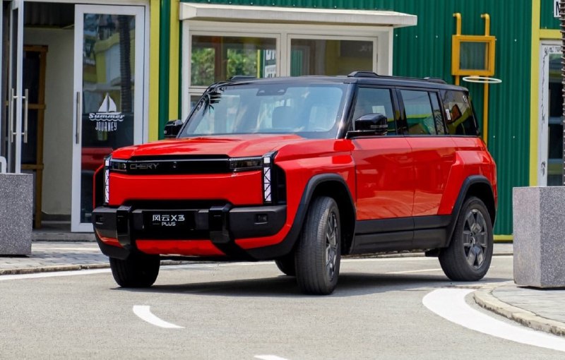 Fulwin X3 — электрокроссовер от Chery в стиле Defender