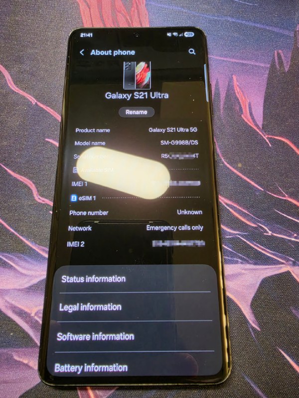 Продам Samsung Galaxy S21 Ultra 5G 12/256 GB — фото 1