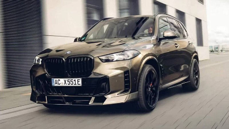 Немецкое ателье AC Schnitzer представило агрессивный BMW X5 с заниженной подвеской
