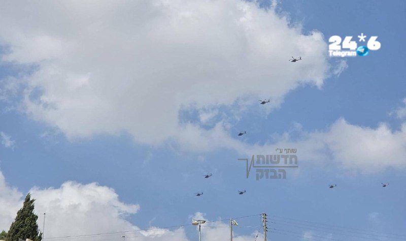 🇮🇱 לא להיבהל: המון מסוקי חיל האוויר מעל ירושלים - זו הסיבה. תנועה ערה של מסוקי חיל האוויר מורגשת כעת בשמי…