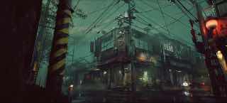 Malek Mansour talked about his Foggy Japanese Street project, showing how the wi...