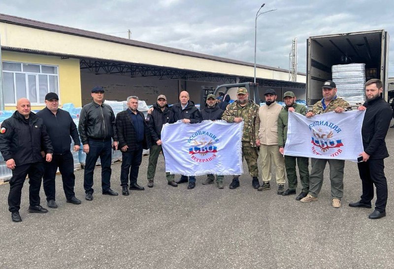 Ветераны СВО одними из первых пришли на помощь пострадавшему от наводнения Дагестану фото