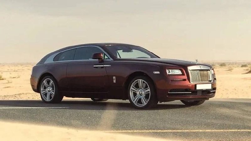 Единственный в мире Rolls-Royce Wraith в кузове универсал В начале марта на торг