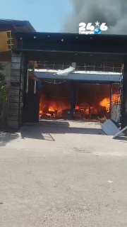 🇮🇱 מקורות אופוזיציה איראניים מדווחים על על פיצוץ של מכל גז נוזלי שגרם לשריפה לפני זמן קצר באחד המפעלים בא…