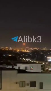 סצינות של נפילת טילים ישירות על הבסיס האמריקאי בארביל