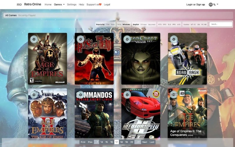 Programmer ♨️: 🧩 Classic Games In Your BrowserA collection of classic games now runs directly in the browser, from shooters and strateg