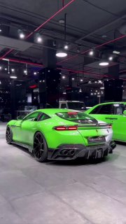 Ferrari Roma Mansory Tempesta Verde 🔉Мощность 710 л.с. Крутящий момент 865 Нм М