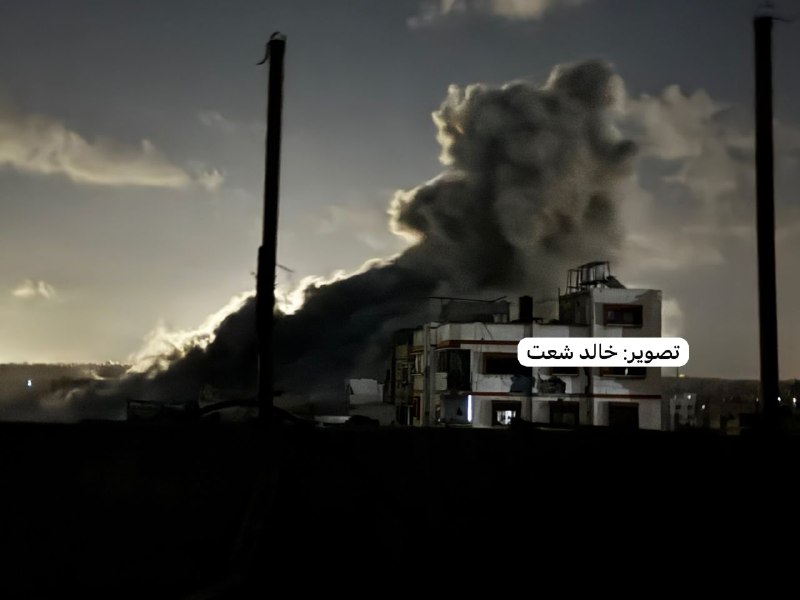 Urgent: Israeli planes bombed a house in the center of the city of Khan Yunis, south of the Gaza Strip.