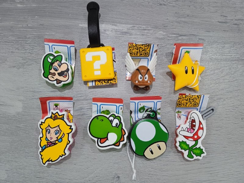 Продам от 1 лари или обменяю фигурки Kinder Joy Super Mario (Супер Марио) — фото 1