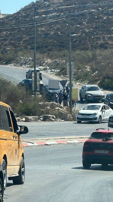 מתנחלים מסתערים על פאתי הכפר סורדה, מצפון לרמאללה