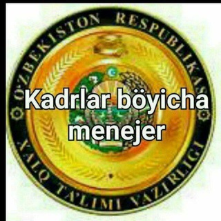 KADRLAR BO'YICHA MENEDJER