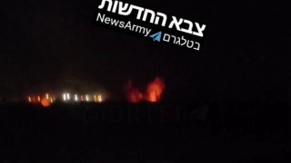 תיעוד מהתקיפות בדרום איראן.