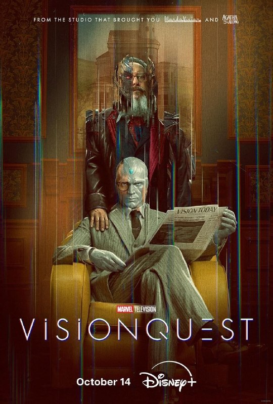 خانه هنرمندان: پوستر سریال «VisionQuest» منتشر شد🟢این سریال پخشش را از ۲۲ مهر در دیزنی پلاس آغاز می‌کند.⭐️ @HomeStars ⭐️