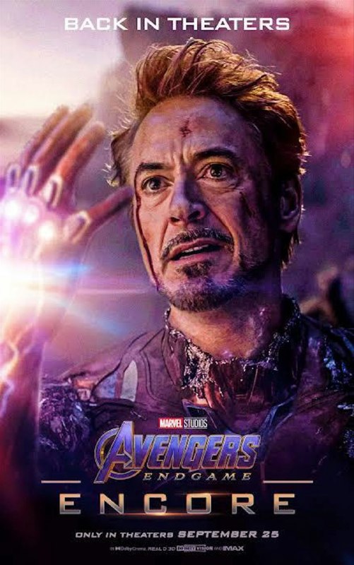Spidey.Ir: نسخه «اِنکور» فیلم «انتقام‌جویان: پایان بازی» در ۲۵ سپتامبر اکران می‌شود و با مدت ۱۸۵ دقیقه، تنها چهار دقیقه از نسخه اصل