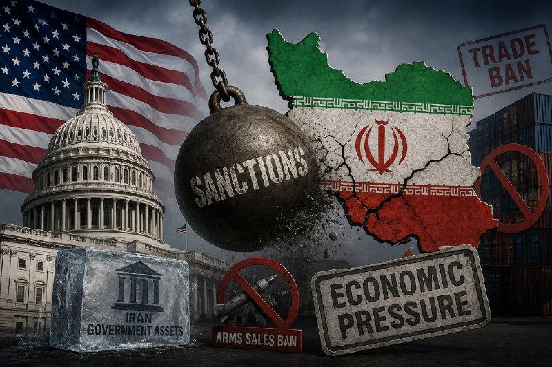 اخبار فوری تهران🔖: سیانان | طرح جدید آمریکا برای تشدید فشارهای اقتصادی بر ایران🔹گزارش «سرویس تحقیقات کنگره» نشان میدهد تحریمهای آمریکا