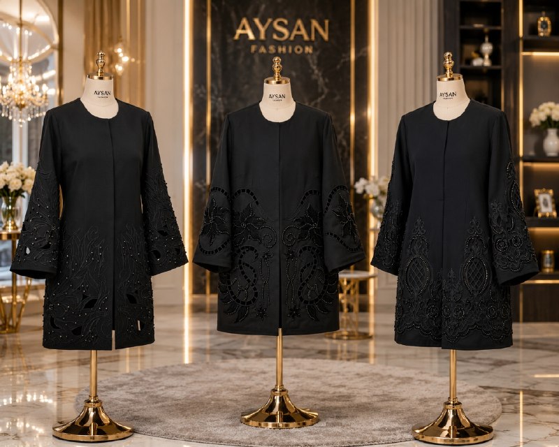 AYSAN.CO: ☄مدل جدید☄مانتو مجلسی یگانه ، ژانیتا و داماسسایزبندی ۴۲ الی ۵۲جنس مازراتی درجه ۱تک رنگ مشکی☄مدل جدید☄مانتو مجلسی یگانه ،
