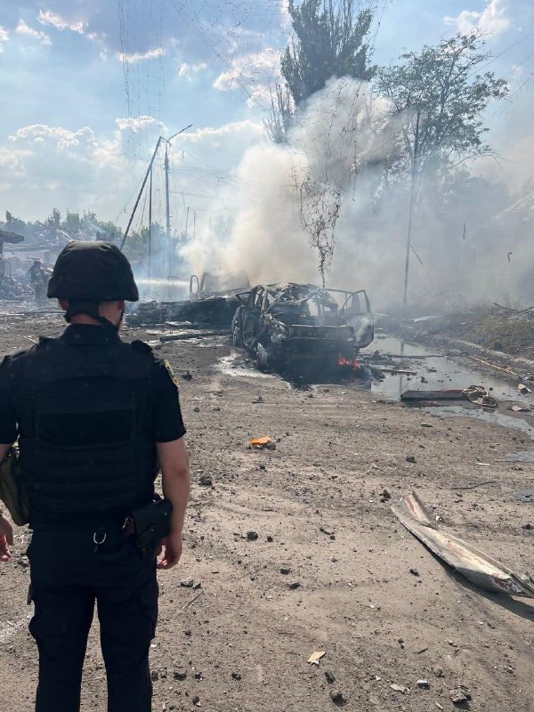 Удар по Слов’янську, є жертви