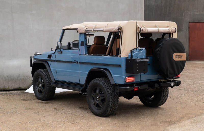 Кабриолет Mercedes G-Class оснастили 6,2-литровым V8 от Corvette 3