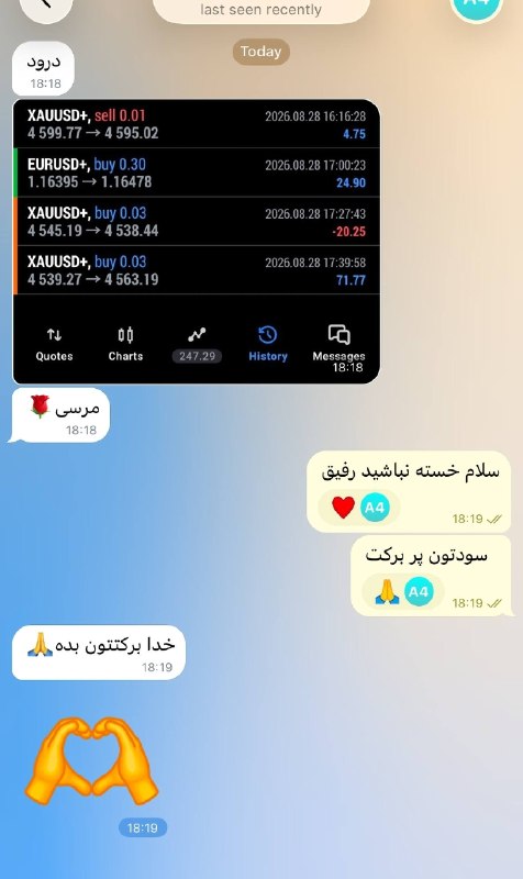 خبر آنی: 📊 نتیجه امروز رو ببینید 😍آفرین به صاحب این معامله، خیلی خوب بود ❤️