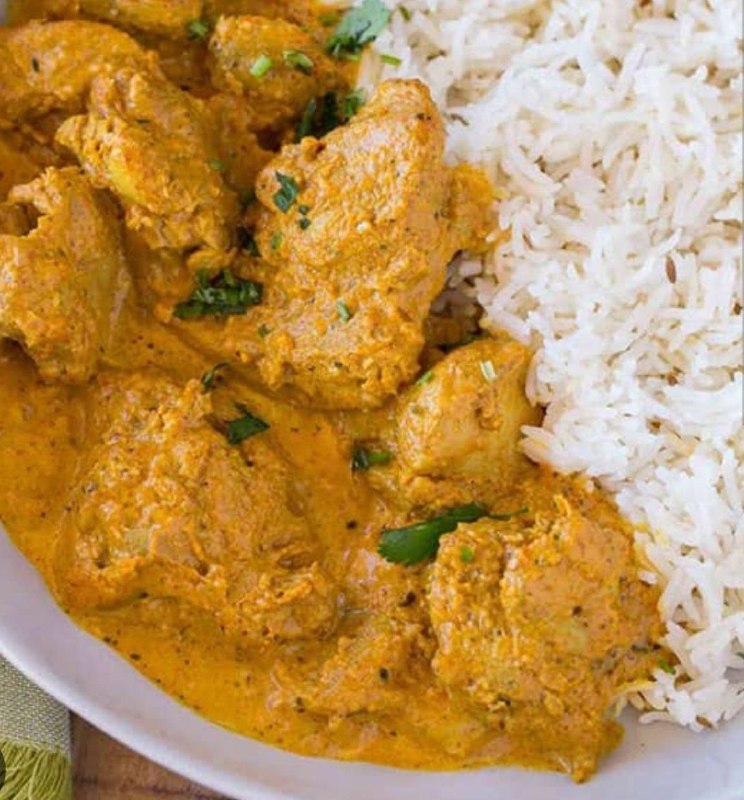 هنر بانو ایدهای نو 🌺🌺🌺: طرز تهیه خورشت مرغ هندی با ماستمواد لازم مرغ1 کیلوپیاز1 عدد بزرگ گوجه فرنگی1 عددجعفری ریز شده2 قاشق غذاخوری زردچوبه1 قاش