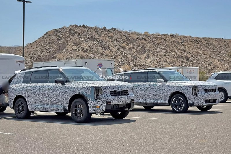 Kia готовит новый Telluride в стиле Range Rover 3
