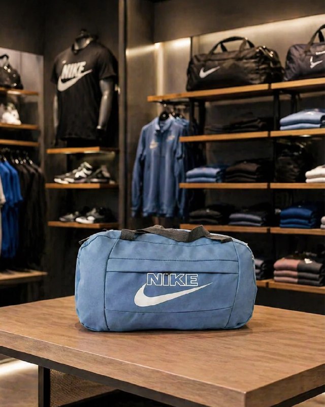 فروشگاه تخفیفی آنلاین: ⚽️ساک ورزشی مدل NIKE کد (6514)⚽️ جنس : ریپس (ترکیب پلی استر_نایلون)⚽️ دارای بند دوشی قابل تنظیم و جدا شونده⚽️ طول :46CM⚽