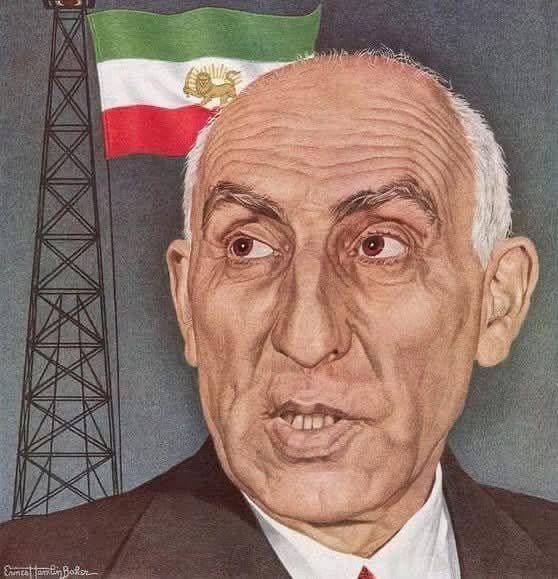 راديوعصرجديد: 🔺 از یک هموطن : 🔴این آقا اسمش مصدق هست و تا بُن استخوان به سلطنت مشروطه وفادار بود. طوری وفادار بود که حتی در دادگاهش هم