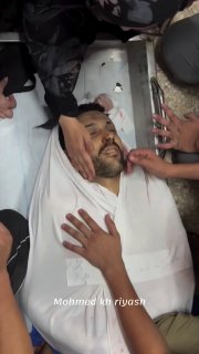 محمود فطاير يُشيّع في دير البلح وسط غزة