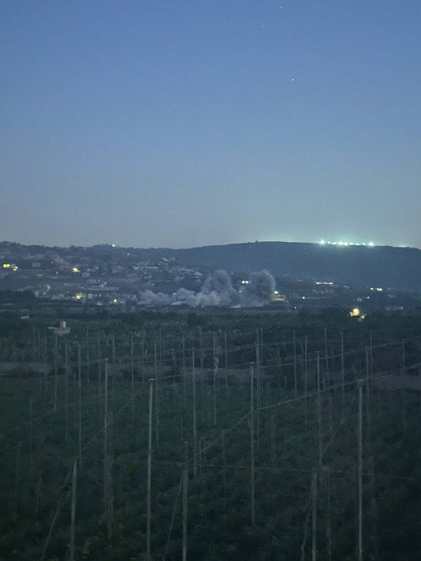 🔴🇮🇱🇱🇧- לפני שעה ביצע חיל האוויר של ישראל תקיפה אווירית באזור אל-מנסורי בדרום לבנון.