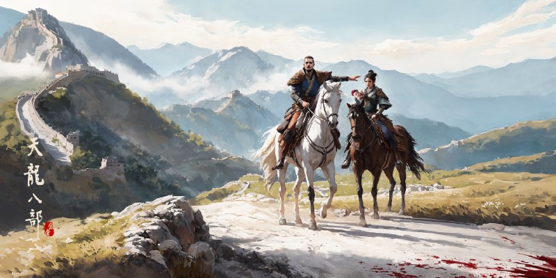 RT Zhang ChongZhang Chong: JinYong-YanMenGuan 金庸-雁门关 via @artstationhq#stablediffusion #AIart 