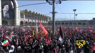 טהראן: טקס פרידה לבכיר איראני שנהרג; העם חידש שבועה למנהיג העליון