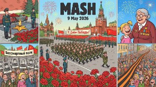 С Днём Победы, родные! Это главная новость дня. Ещё больше о празднике и не только читайте тут:— Парад в Москве и других городах нашей Необъятной состоялся. В этом году по Красной площади ровным строем прошагали пешие части. Шествие открыли курсанты военно