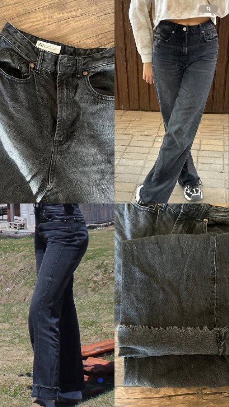 Джинсы Zara,размер 36, 10 лар — фото 1