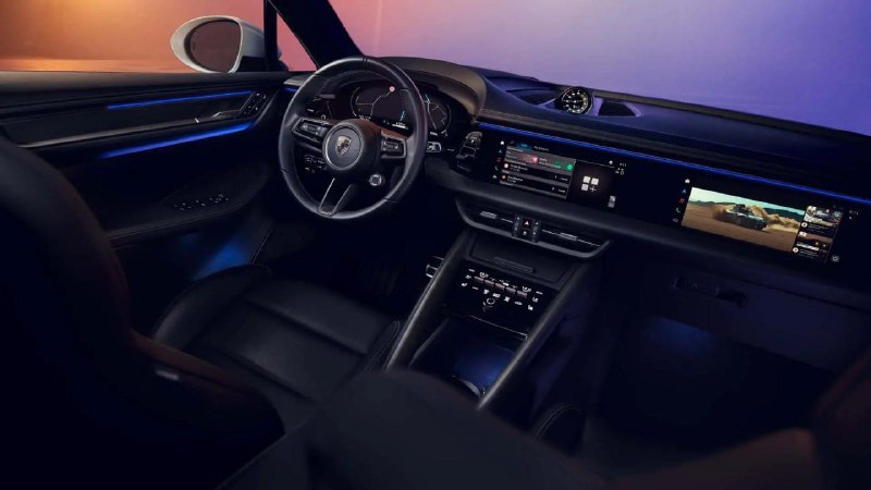 Раскрыт интерьер электрического Porsche Macan — официальные изображения 5