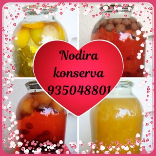 🍎🍒🍓NODIRA KONSERVA🍏🍋🍑