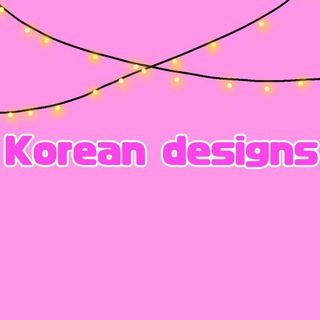 🎀Korean designs🎀 Telegram Group Link