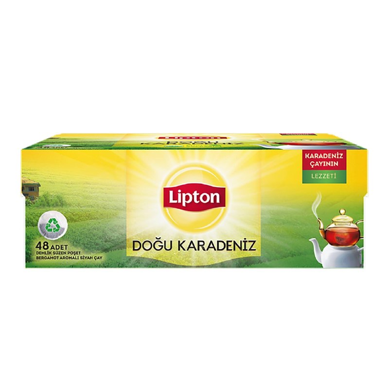 Lipton Doğu Karadeniz Demlik Poşet Çay, 48li