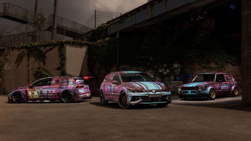 Экстремальный Volkswagen Golf GTI Clubspor показали до премьеры 2