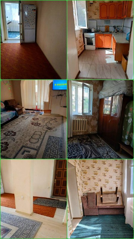 •Аренда:- Бектемирский район, Водник.- 2 комнатная, 3 этаж, 3 этажный дом, хороший ремонт, мебель и техника, интернет, цена: 400$------------------------------------✏️ Telegram 👉 @dom_vsem_uz--------