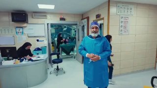 שיחות מאת חאג' חוסיין יקטה מבית החולים לרפואת עיניים אלזהרה (S) שיירת "נרטיב ההתנגדות האמיצה" נכנסה למחוז ס…