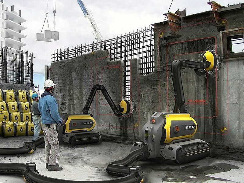 مدیریت شهری: 🔴▪️ربات بازیافت بتن؛ تخریب‌کننده هوشمند ساختمانRobot recycles concrete____♻️ @urban_management ™