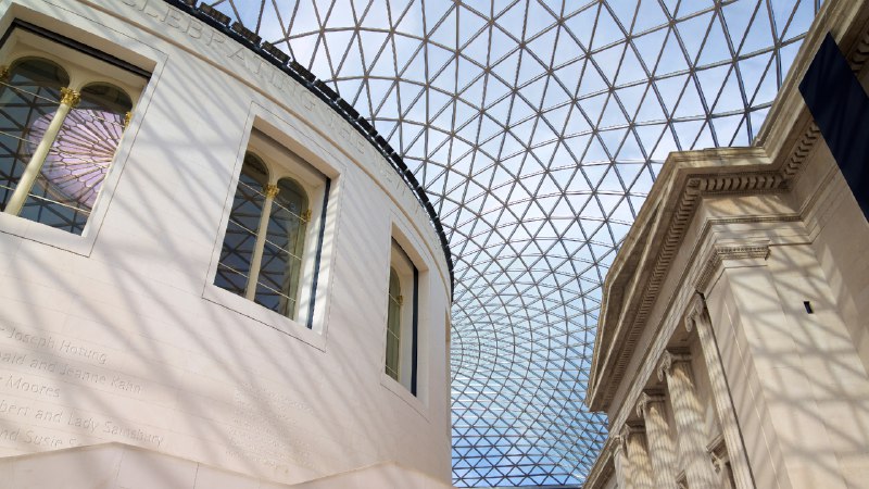 Where the past is always presentThe Great Court of the British Museum, London, England (© Cavan Images/Offset/Shutterstock)