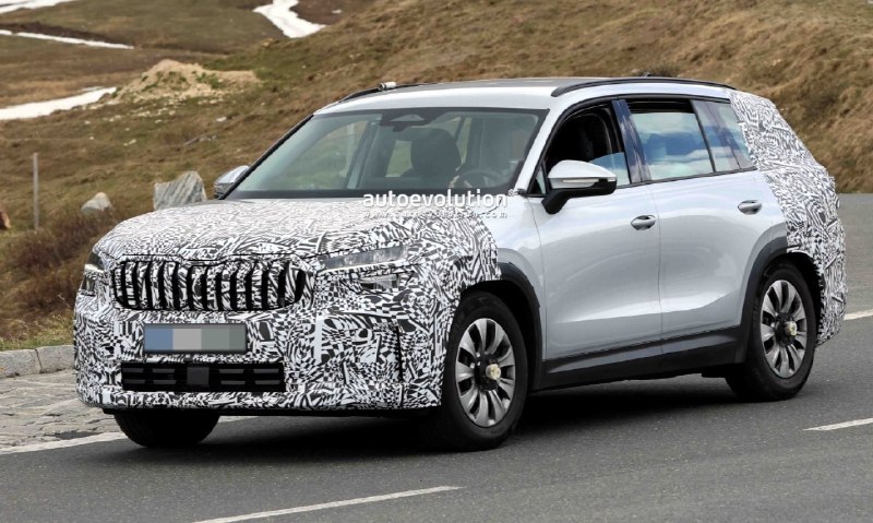 Skoda вывела на испытания обновлённый Kodiaq 3