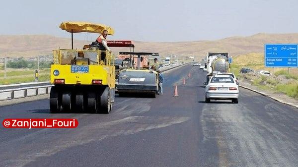 زنجان فوری: بهسازی آزادراه زنجان ـ تبریز آغاز شد🔹مدیرکل راهداری و حملونقل جادهای استان زنجان از آغاز عملیات بهسازی و اصلاح روکش آز