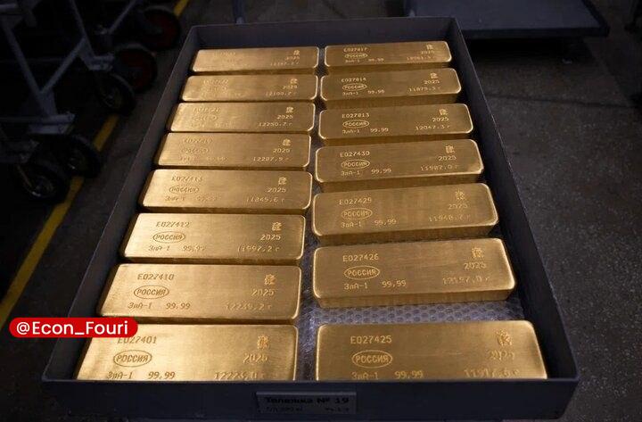اقتصاد فوری 📈: طلای جهانی افزایشی ماند🔹قیمت طلا در معاملات روز جمعه بازار جهانی، اندکی افزایش یافت و تحت تاثیر تضعیف ارزش دلار و اقدام