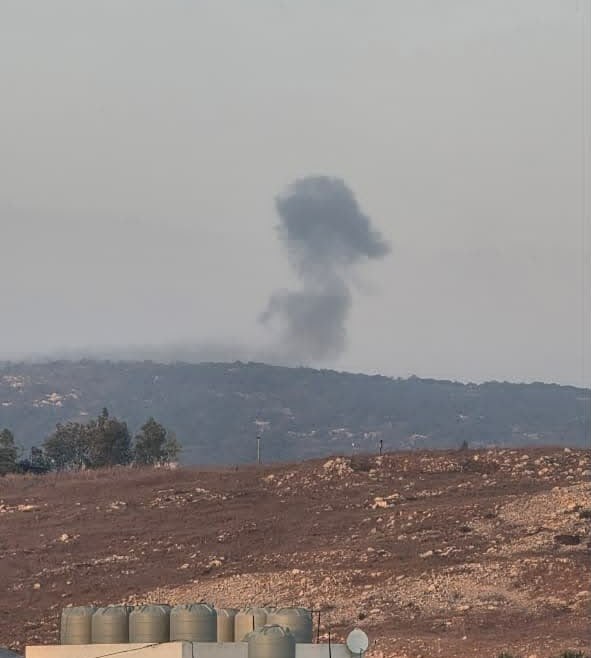 לפני כמה רגעים ביצע מזל"ט ישראלי בשבי תקיפה קרקעית באזור "עלי אל-טאהר" בדרום לבנון.
